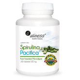 Pazifische Spirulina-Alge Arthrospira platensis pacifica 500 MG 180 Tabletten ALINESS